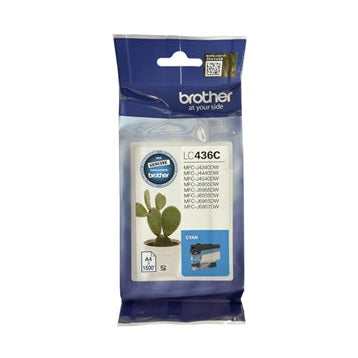 Brother LC436C Cyan Ink Cartridge