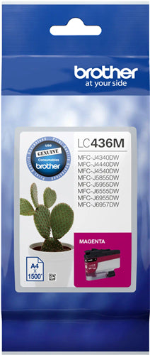 Brother LC436M Magenta Ink Cartridge