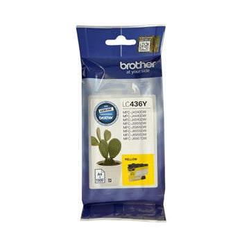 Brother LC436Y Yellow Ink Cartridge