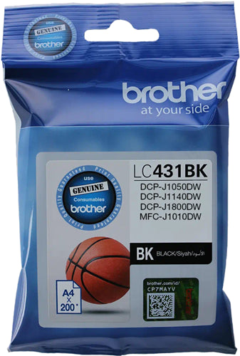 Brother LC431BK Black Ink Cartridge