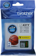 Brother LC431Y Yellow Ink Cartridge