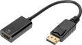 Digitus DisplayPort (M) to HDMI Type A (F) Active Adapter Cable