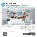 HP Advanced Photo Paper Glossy 5x5in 20 sheet