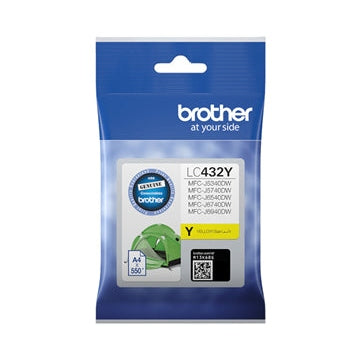Brother LC432Y Yellow Ink Cartridge