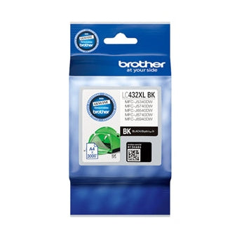 Brother LC432XLBK Black High Yield Ink Cartridge