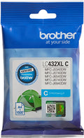 Brother LC432XLC Cyan High Yield Ink Cartridge