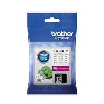 Brother LC432XLM Magenta High Yield Ink Cartridge