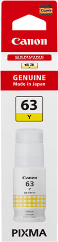 Canon GI63Y Yellow MegaTank Ink Bottle