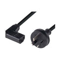 Power Cord - Right Angle 10A/250V IEC (F) to 3 Pin Power (M) 1.8m