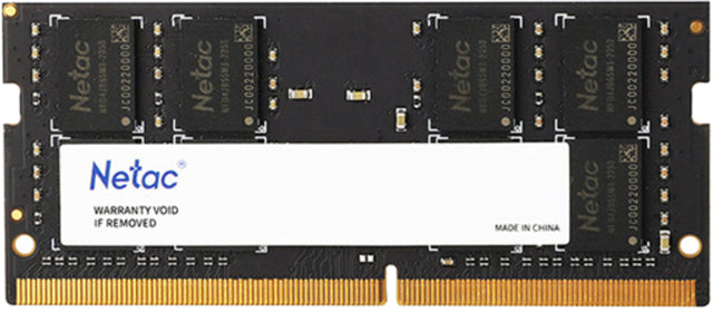 Netac Basic 8GB DDR4-3200 C22 SoDIMM Lifetime wty