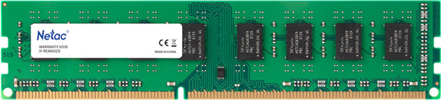 Netac Basic 8GB DDR3-1600 C11 DIMM Lifetime wty