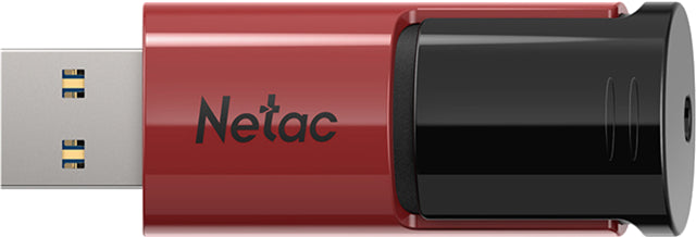 Netac U182 USB3 Flash Drive 32GB UFD Retractable Red/Black