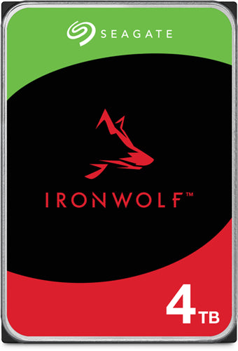 Seagate IronWolf 4TB SATA 3.5" 5400RPM 256MB NAS HDD 3Yr Wty