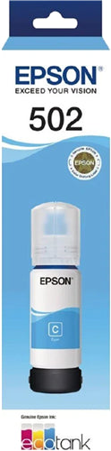Epson T502 Cyan Ink Bottle