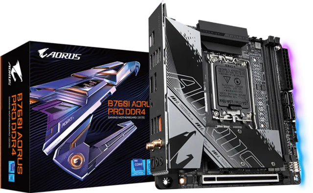 Gigabyte B760i Aorus PRO DDR4 mITX LGA1700 Motherboard