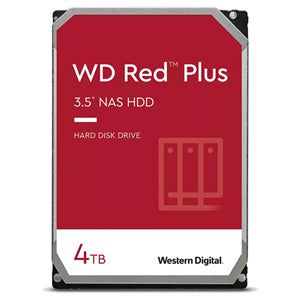 WD Red Plus 4TB SATA 3.5" Intellipower 128MB NAS HDD 3Yr Wty