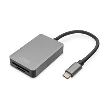 DIGITUS USB-C Card Reader, 2 Port, High Speed