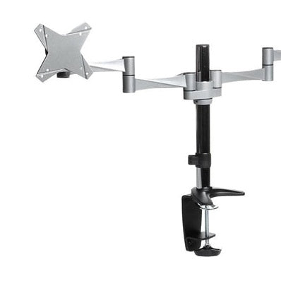 Brateck 13-27" Dual Monitor Stand with Clamp & Grommet Base