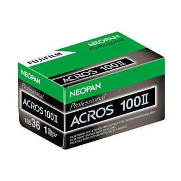 Fujifilm Neopan Acros 100 II 135-36 B+W Film Box