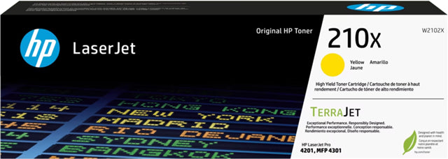 HP 210X Yellow Original LaserJet Toner Cartridge