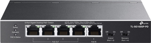 TP-Link SG1005P-PD 5 Port Gigabit Switch PoE Powered