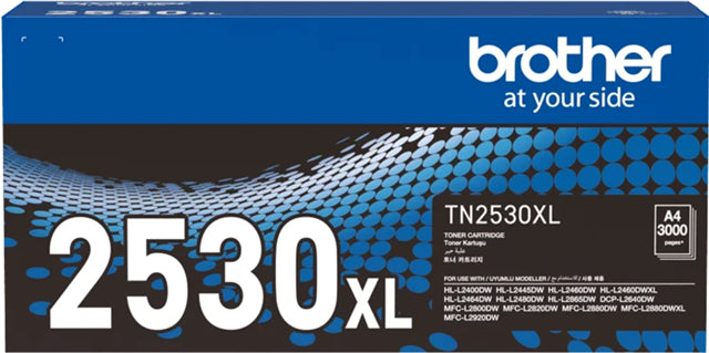 Brother TN2530XL Black High Yield Toner