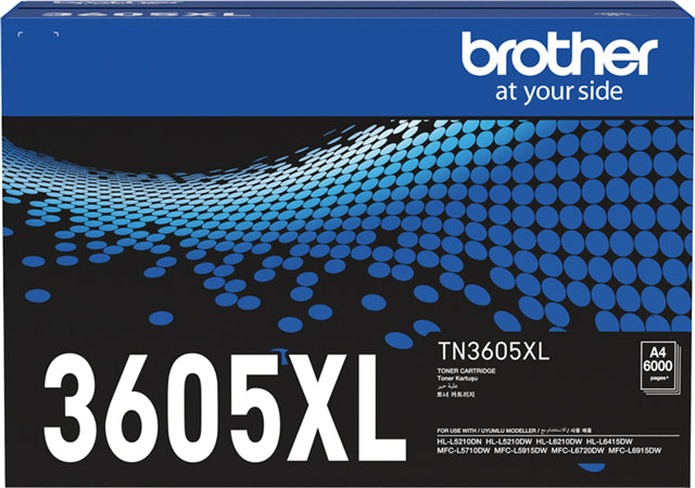 Brother TN3605XL Black High Yield Toner