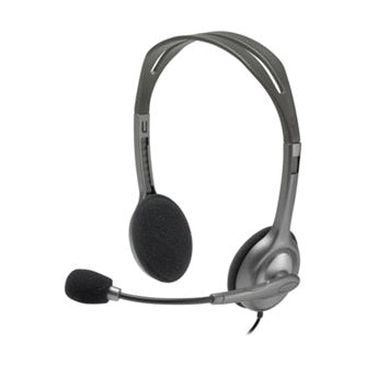 Logitech H110 Stereo Headset with Noise-Cancelling Microphone
