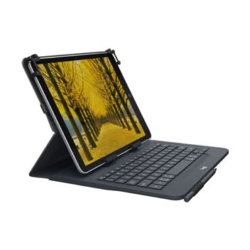 Logitech Universal Folio with Bluetooth Keyboard for 9"-10" Tablets