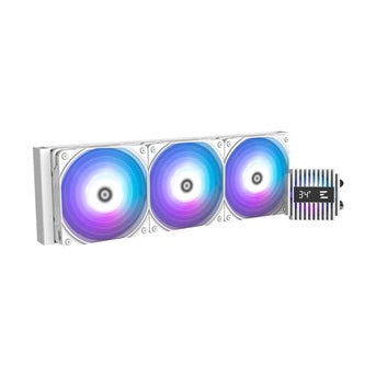 Zalman Alpha2 36 ARGB White Liquid Cooler - Triple 120mm Fan 5yr w