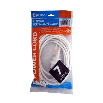Sansai Power Extension Lead - 7 Meter