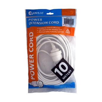 Sansai Power Extension Lead - 10 Meter