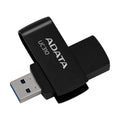 ADATA UC310 Swivel USB3.2 128GB Black Flash Drive