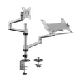 Brateck 17"-32" Dual Arm Premium Articulating Monitor Arm & PC Tray