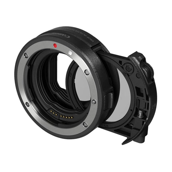 Canon EOS EF-EOS R Mount Adapter w/CPL Filter
