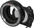 Canon EOS EF-EOS R Mount Adapter w/CPL Filter