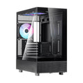 SilverStone LD04 MATX Black Mid Tower Case