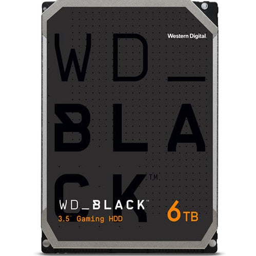 WD Black 6TB 256MB SATA3 3.5" 7200RPM HDD 5Yr Wty