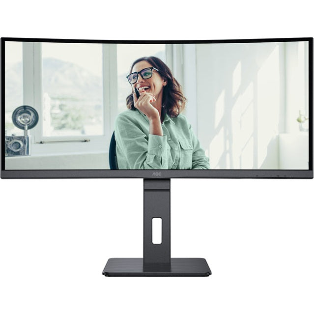 AOC CU34P3CV 34" Curved 3440x1440 4ms HDMI DP USB 100Hz Monitor