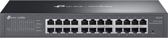 TP-Link ES224G 24 Port Gigabit Switch Easy Smart Rack Mount Omada