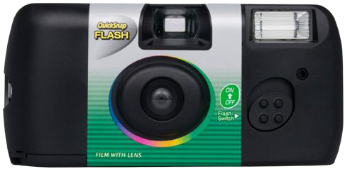 Fujifilm QuickSnap Flash 400 Single Use 35mm Film Camera
