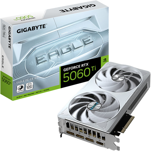Gigabyte GV-N506TEAGLEOC ICE-16GD RTX5060TI 16GB PCIE Graphics Card