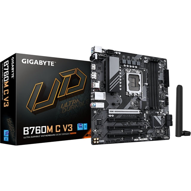 Gigabyte B760M C V3 WIFI DDR5 mATX LGA1700 Motherboard