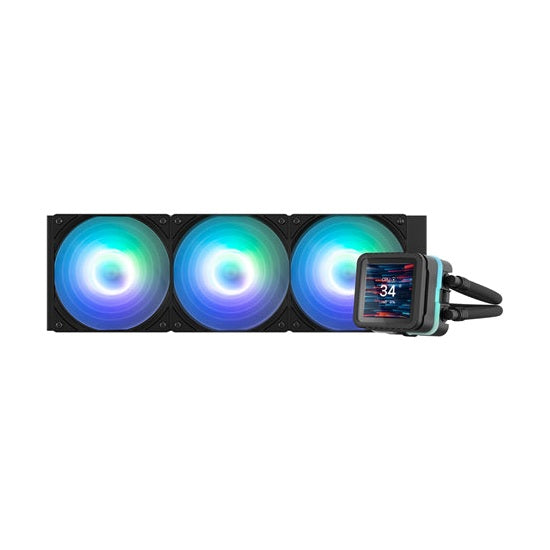 Zalman Alpha2 DS 36 ARGB Black Liquid Cooler - Triple 120mm Fan 5yr w
