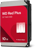 WD Red Plus 10TB SATA 3.5" Intellipower 256MB NAS HDD 3Yr Warranty