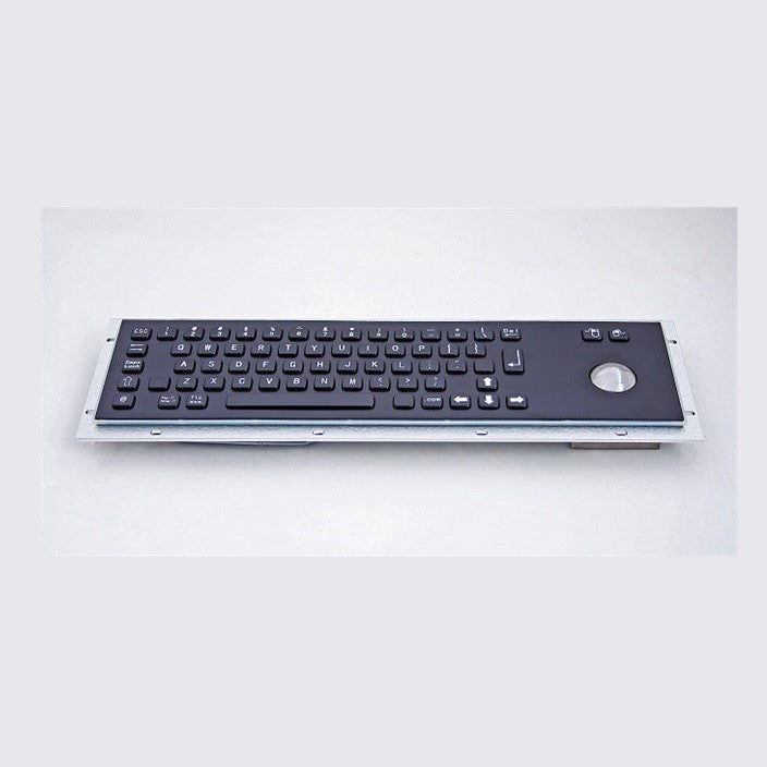 Inputel Stainless Steel Keyboard + Trackball  KB001 ~ USB