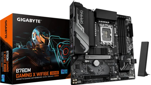 Gigabyte B760M G X WF6E Gen5 DDR5 mATX LGA1700 Motherboard