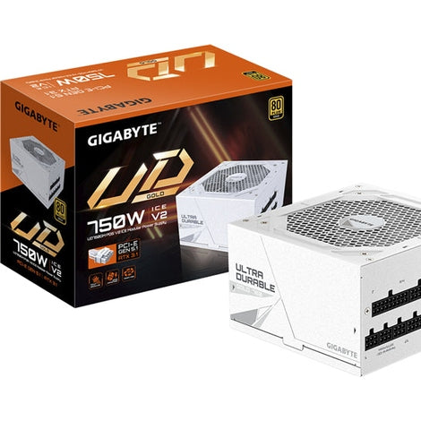 Gigabyte GP-UD750GM ICE 750W ATX Gold Full Modular PSU 5yr wty