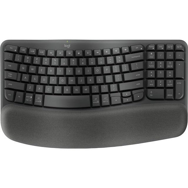 Logitech Wave Keys Wireless Ergonomic Keyboard Business