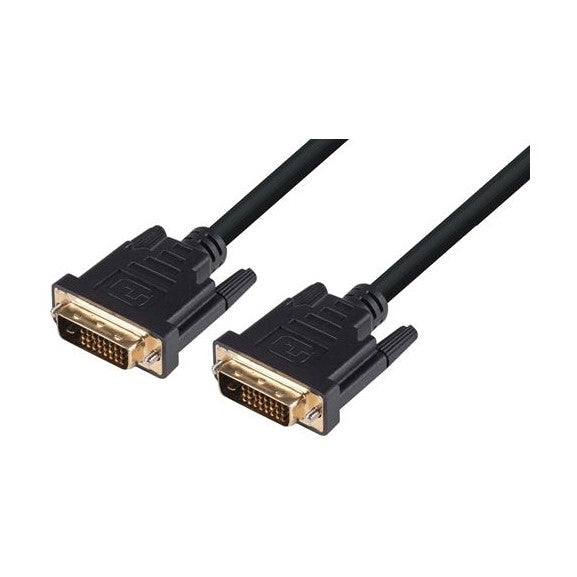 Dynamix DVI-D (M) to DVI-D (M) Dual Link 2m Monitor Cable
